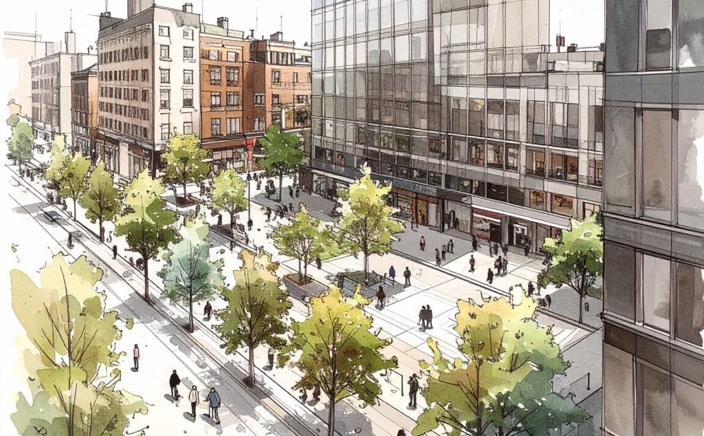 Importancia del espacio público en la ciudad, Diferencia entre espacio público y privado, Impacto económico del diseño urbano